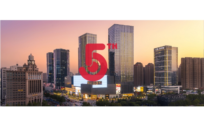 j9九游会平台城5周年，5天5折